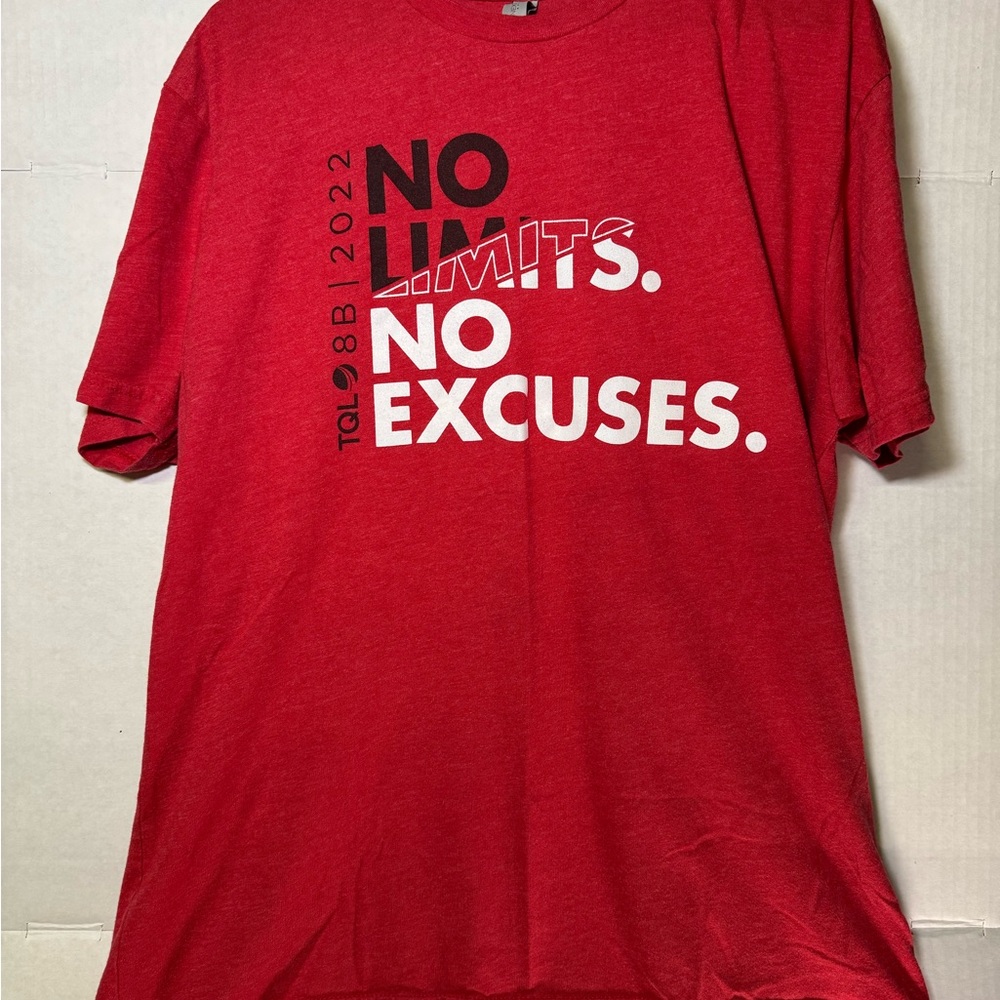 Next Level Apparel TQL 3-Peat Graphic T-Shirt Red Men’s XL